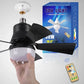🔥Nowe produkty☀️Przenośny wentylator oświetleniowy 2 w 1 z pilotem zdalnego sterowania