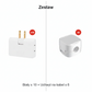 ✨ Adapter Gniazdkowy Obrotowy 180°&nbsp; Rozszerzenie 1→3 | Trwały Materiał | Wiele Kolorów! 🔌