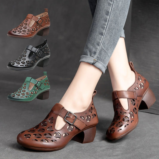 Retro ethnic style casual shoes