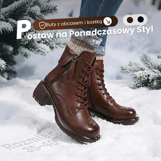 🔥🔥Buty vintage w stylu brytyjskich militarnych