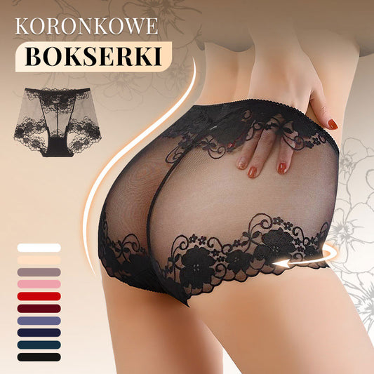 ✨2026 Promocja - Damskie ręcznie robione majtki z jedwabnej koronki✨