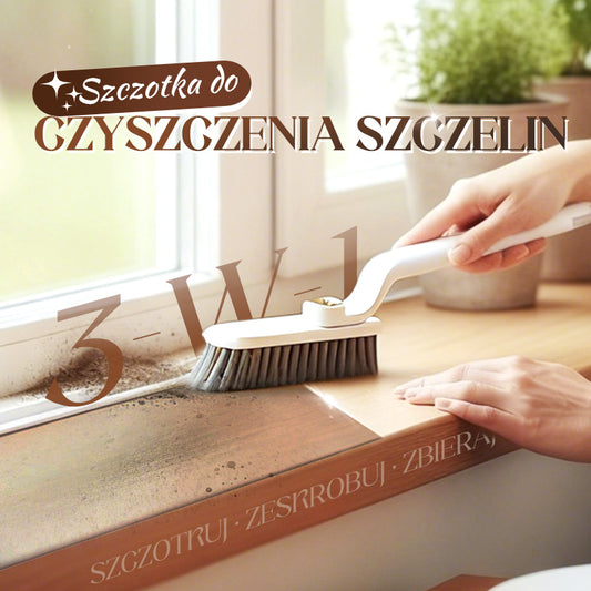 🔥OSTATNI DZIEŃ WYPRZEDAŻY – 50% ZNIŻKI🎁Wielofunkcyjna obrotowa szczotka do czyszczenia szczelin 3 w 1