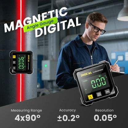 Magnetyczny cyfrowy 4-stronny laserowy skaner kątowy
