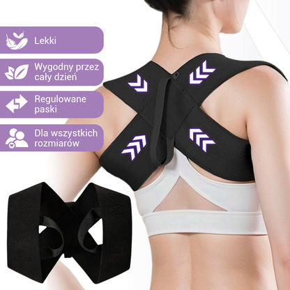 【🔥 1 + 1 gratis】 Pas korygujący postawę pleców dla mężczyzn i kobiet