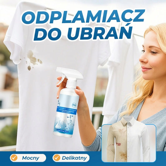 🏡 Nowe Ulepszenia 💖 Gorąca Wyprzedaż 💖 Bezjonowy Odplamiacz do Prania, Szybki Spray na Plamy, Bezpieczny dla Kolorów, Podróżne Opakowanie