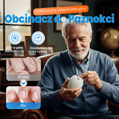 Uniwersalny Automatyczny Pilnik do Paznokci dla Dorosłych i Dzieci