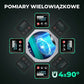 Magnetyczny kątomierz cyfrowy z laserem elektronicznym