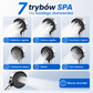 ⏰ 50% TANIEJ! 🚿 Regulowana głowica prysznicowa wysokociśnieniowa z efektem deszczu – luksusowa kąpiel w Twoim domu! ☁️💧✨