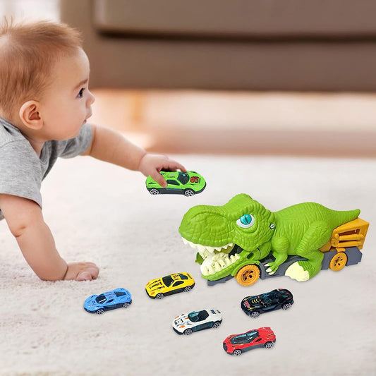 DINO CAR TRUCK™ - DRIVE INTO PREHISTORY - DINOSAUR TOY CAR