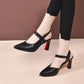 Hollow Pointed Toe Ladies Sandals