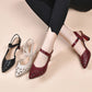 Hollow Pointed Toe Ladies Sandals