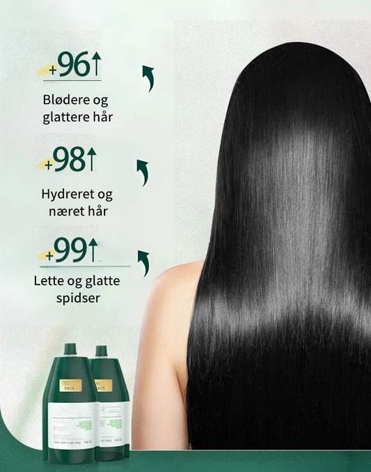 Polypeptid Keratin Fugtgivende Glatningscreme til Reparation af Skadet Hår