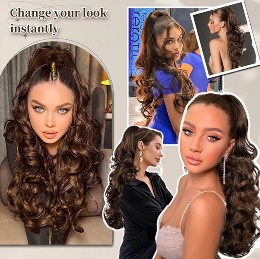 🎁Prezentacja grzebienia wykonanego na zamówienie💜Symulowana spinka do włosów z falistym wzorem