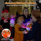 Świecące pierścionki LED na Halloween – Zestaw 50 sztuk