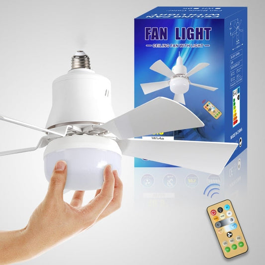 🔥Nowe produkty☀️Przenośny wentylator oświetleniowy 2 w 1 z pilotem zdalnego sterowania