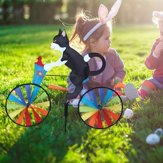 😺🐶CAT BICYCLE WIND SPINNER🚲