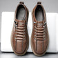 Italian Handmade Leather Driving Breathable Casual Shoes