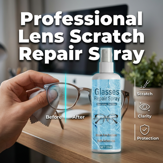 Professionalny spray do naprawy rys soczewek