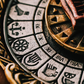 Ręcznie wykonany wisiorek Tarot Vision: Połącz się z kosmiczną mądrością w dowolnym momencie (w zestawie ściągawka)