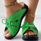 Women's Comfort Bowtie Slide Sandals