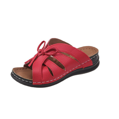 Women's Comfort Bowtie Slide Sandals