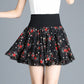 Women’s High Waist Flowy Chiffon Mini Skirt