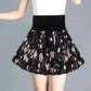 Women’s High Waist Flowy Chiffon Mini Skirt