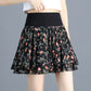 Women’s High Waist Flowy Chiffon Mini Skirt