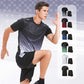 Men’s Loose-Fit Quick-Drying Athletic T-Shirt & Shorts Tracksuit