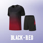 Men’s Loose-Fit Quick-Drying Athletic T-Shirt & Shorts Tracksuit