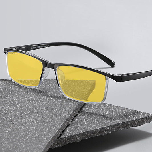 Okulary do widzenia w nocy i okulary chroniące przed światłem niebieskim