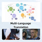 🔥2025 New Arrivals Hot Sale🎧Ear Clip-on Smart Color Screen Intelligent Translation Headset