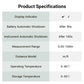 Mini Handheld Laser Distance Meter Set