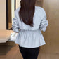 Women's Lapel Double Breasted Short Coats