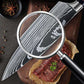 Multi-Use Stainless Steel Wooden Handle Damascus Pattern Kitchen Knife Set