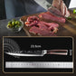 Multi-Use Stainless Steel Wooden Handle Damascus Pattern Kitchen Knife Set