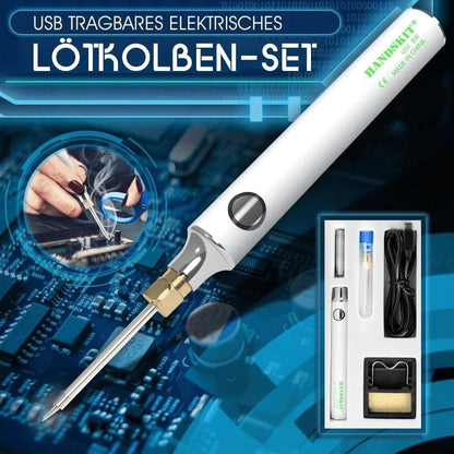Zestaw przenośnego lutownika USB