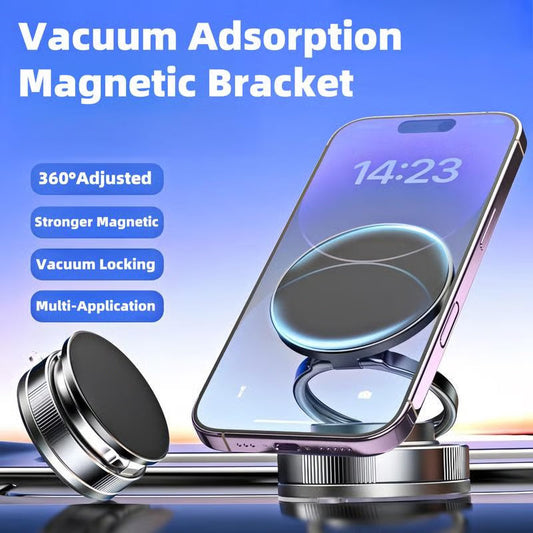 🔥Køb mere Spar mere🔄360° justerbar vakuummagnetisk telefonholder📱🚗