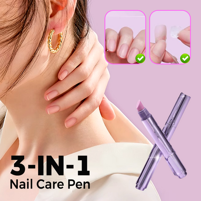 💜 3-w-1 pióro do pielęgnacji paznokci [Kup 1 i otrzymaj 2 gratis]💅