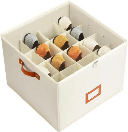 ⏰ 50% TANIEJ! 💥 Organizer na Buty z Tkaniny – Praktyczne Pudełko do Przechowywania! 👟✨