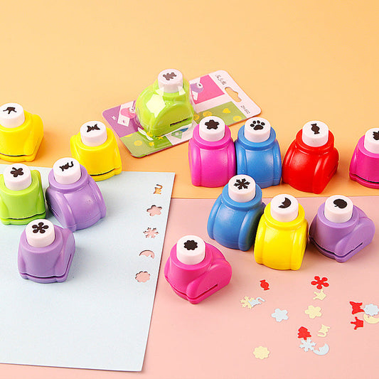 🎨 Kreatywne Dziurkacze do Papieru dla Dzieci – Mini DIY z Wzorami Kartonowymi, Idealne do Rękodzieła i Dekoracji Szkolnych 🏫✨