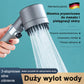 Głowica prysznicowa z masażem【3 tryby wody】