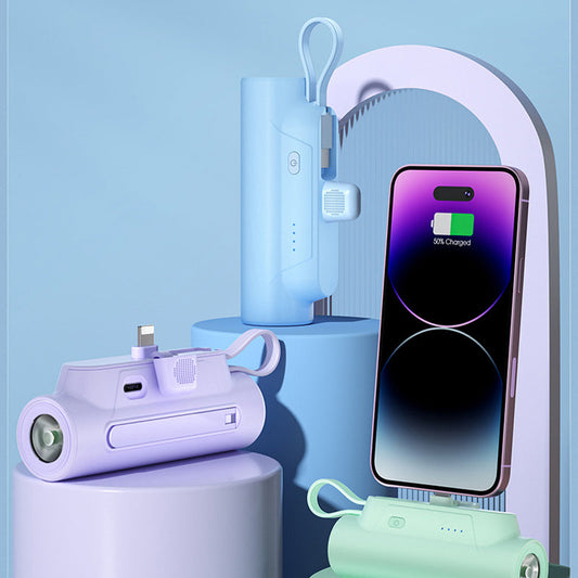 Wielofunkcyjna przenośna ładowarka z kablem