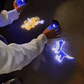 Projektor LED do samochodu z motywem kreskówkowym