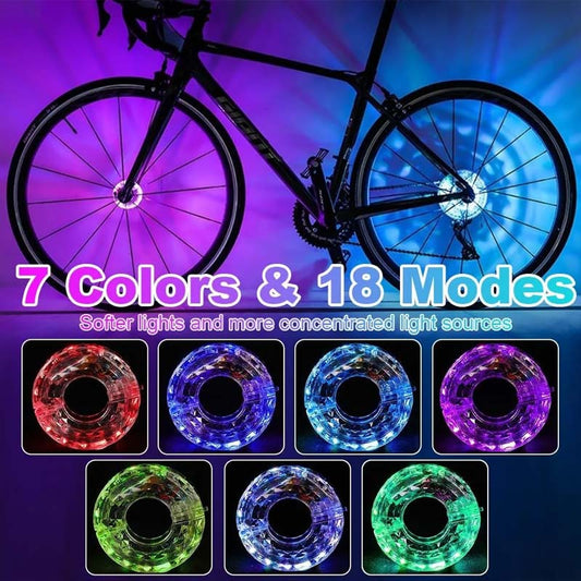 🚲LED lampka rowerowa do jazdy nocą