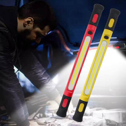 💡 RABAT 50% TERAZ! 🔧 Latarka warsztatowa LED 3000LM z podstawą magnetyczną i haczykiem do zawieszenia – akumulator 5200mAh – idealna do warsztatu, garażu i napraw samochodowych, trwały pomocnik przy każdej naprawie 🔋