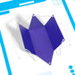 Interaktywna książka 3D z pop-upami o geometrii dla dzieci