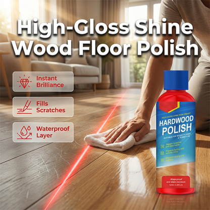 ✨ Odnów i zabezpiecz swoje drewniane podłogi – błyskawiczny, wysoki połysk dla powierzchni w Twoim domu!