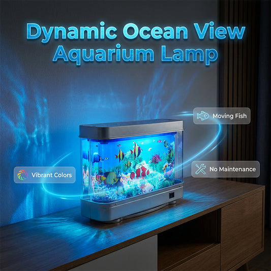 Animowana oceaniczna nocna lampka LED