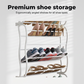 👟 Wiszący na drzwiach organizer na buty – 24 kieszenie & instalacja bez narzędzi – Pasuje do standardowych drzwi, mieści do 24 par – idealny do przedpokoju lub szafy 🚪✨